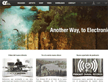 Tablet Screenshot of chavalrecords.com